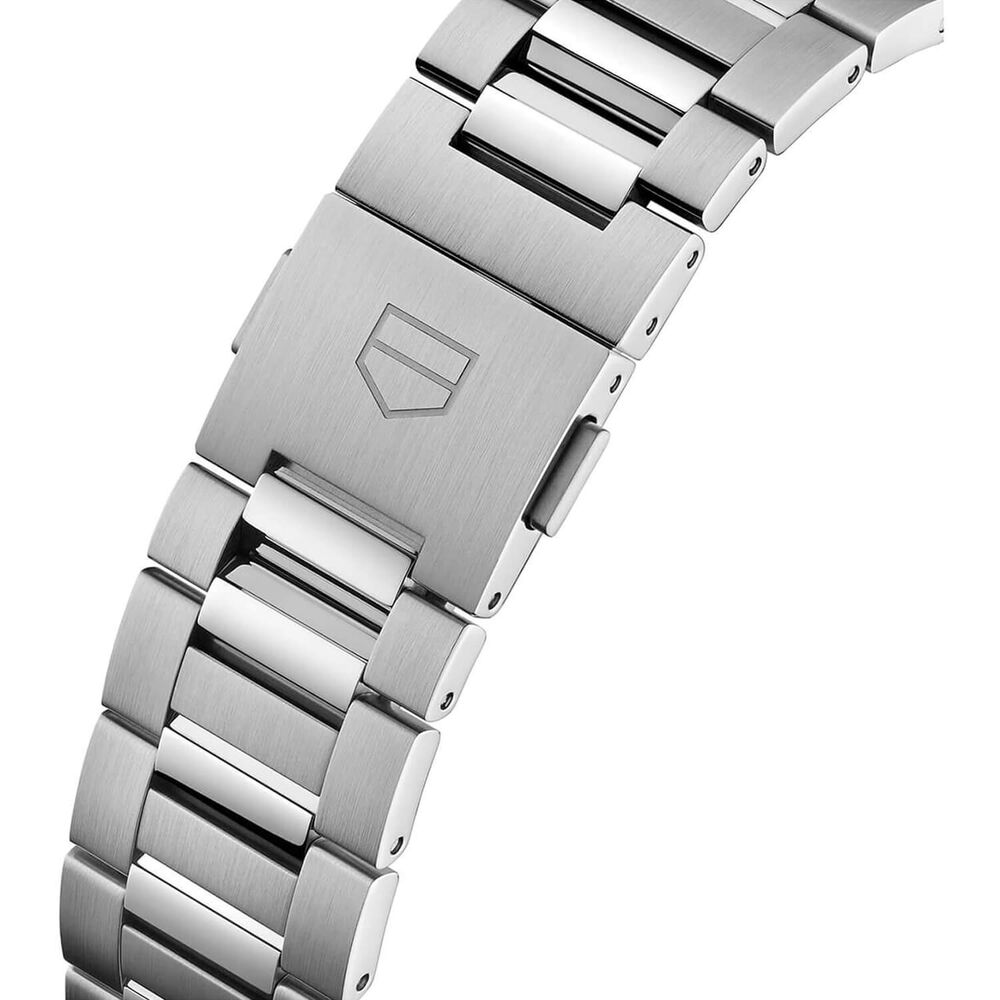 TAG Heuer Carrera Chronosprint X Porsche Rallye 42mm Black Dial Steel Bracelet Watch image number 5