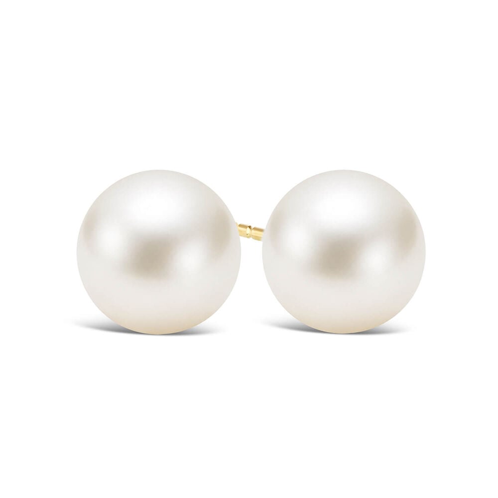 9ct Gold Freshwater Pearl Stud Earrings