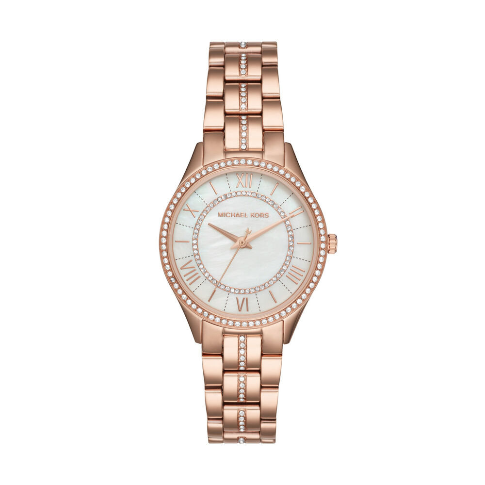 Michael Kors Lauryn White Dial Ladies Watch