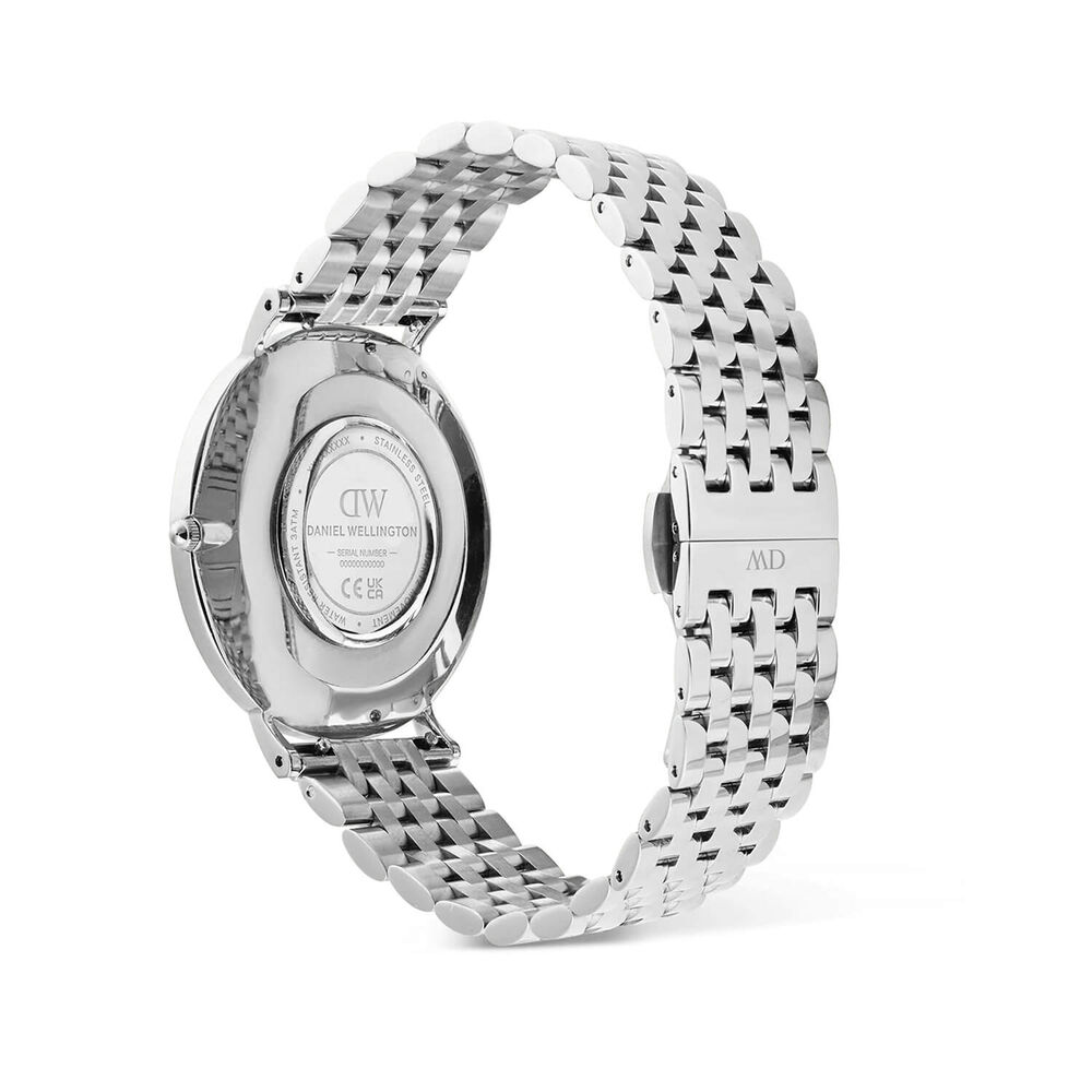 Daniel Wellington Classic 40mm Emerald Sunray Dial Stainless Steel Bracelet Watch