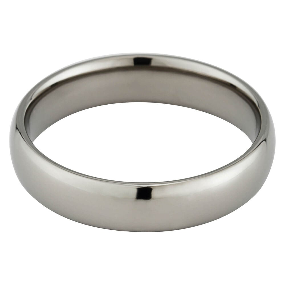 Titanium 5mm Wedding Ring image number 0