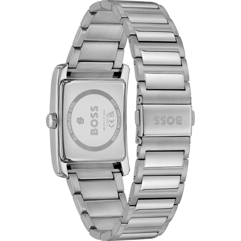 BOSS Principle Dress 42.5x30.5mm Blue Dial Stainless Steel Bracelet Watch image number 1