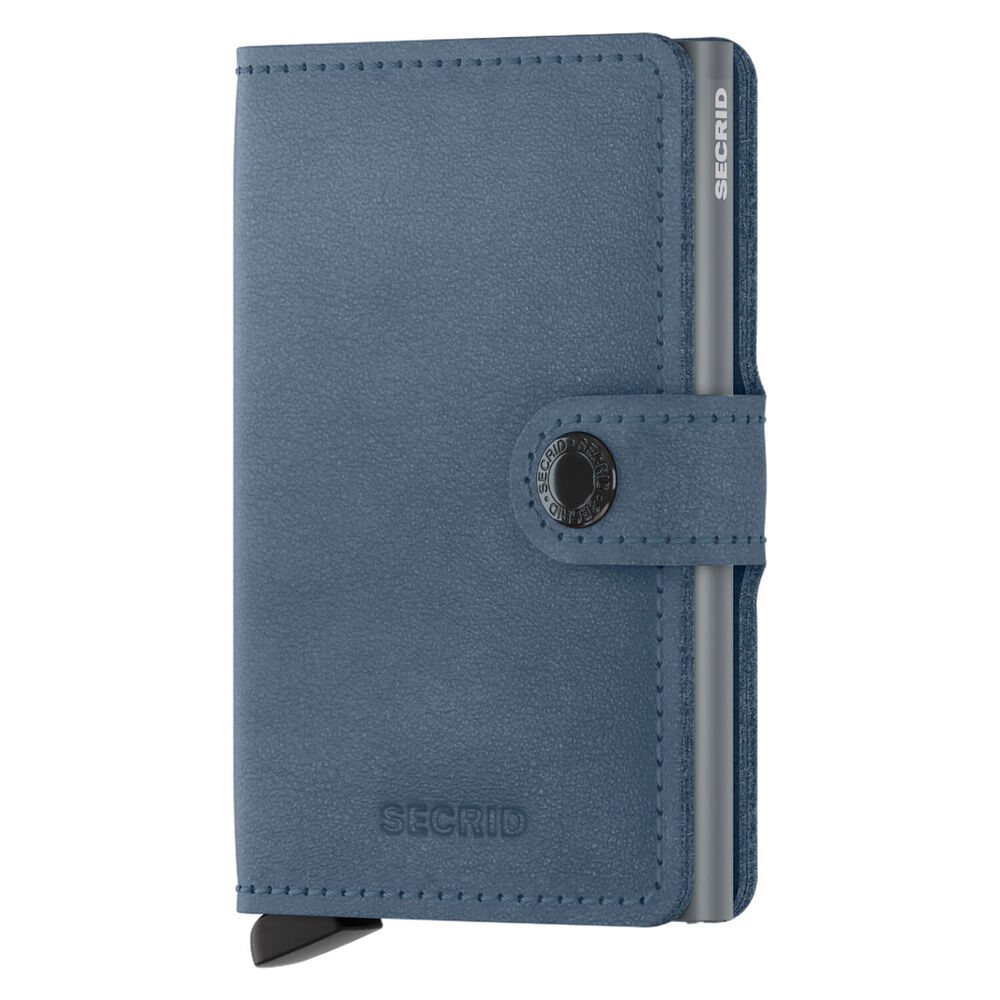 Secrid Original Ice Blue Leather Miniwallet