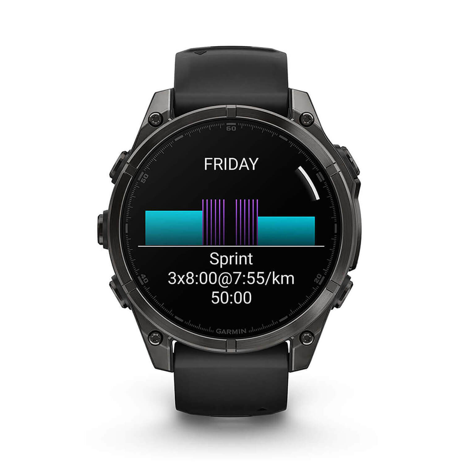 Garmin fenix 8 AMOLED 47mm Black Pebble Grey Silicon