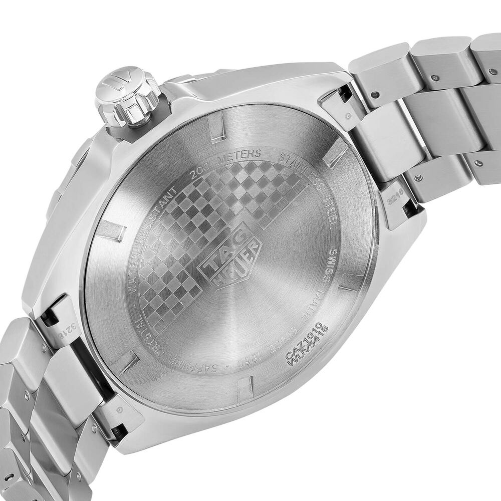 TAG Heuer Formula 1 Date 43mm Blue Dial & Bezel Stainless Steel Bracelet Watch image number 7