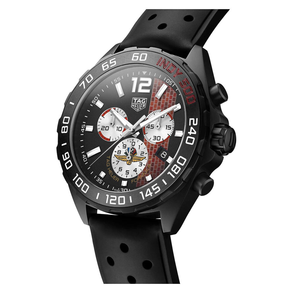 TAG Heuer Formula 1 X Indy 500 Limited Edition 43mm Chronograph Watch image number 2