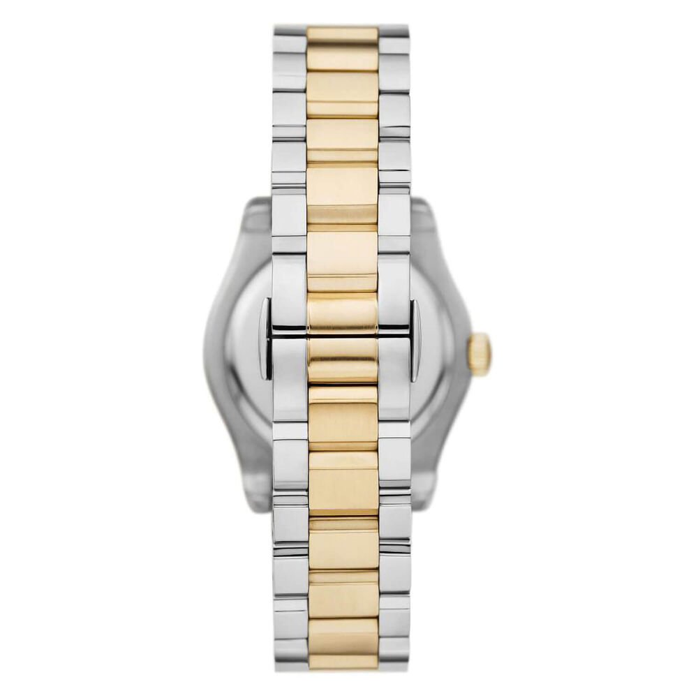 Emporio Armani Mia 32mm MOP Dial Yellow Gold Steel Bracelet Watch image number 1