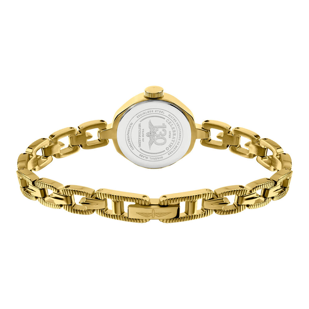 Rotary 1895 20mm Gold Dial & Gold Plated Stainless Steel Bracelet Watch