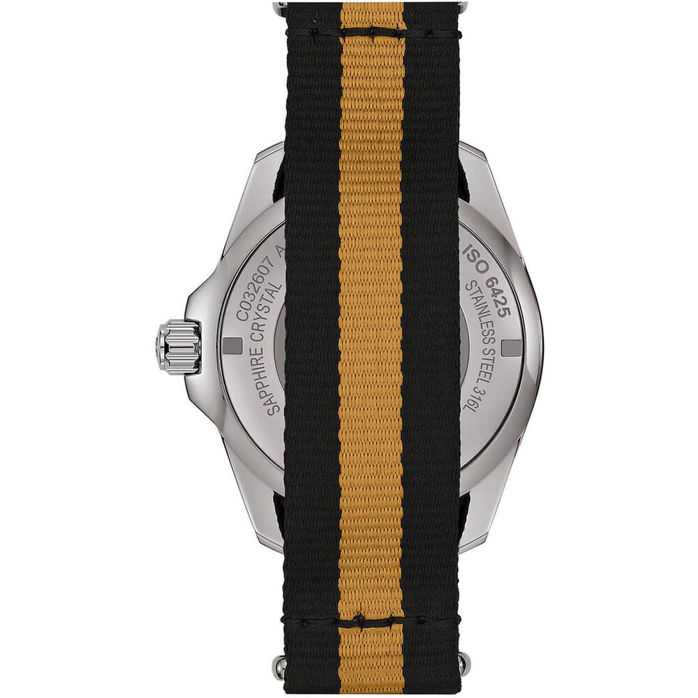 Certina DS Action Diver Powermatic 80 43mm Black Dial Synthetic Strap Watch image number 2