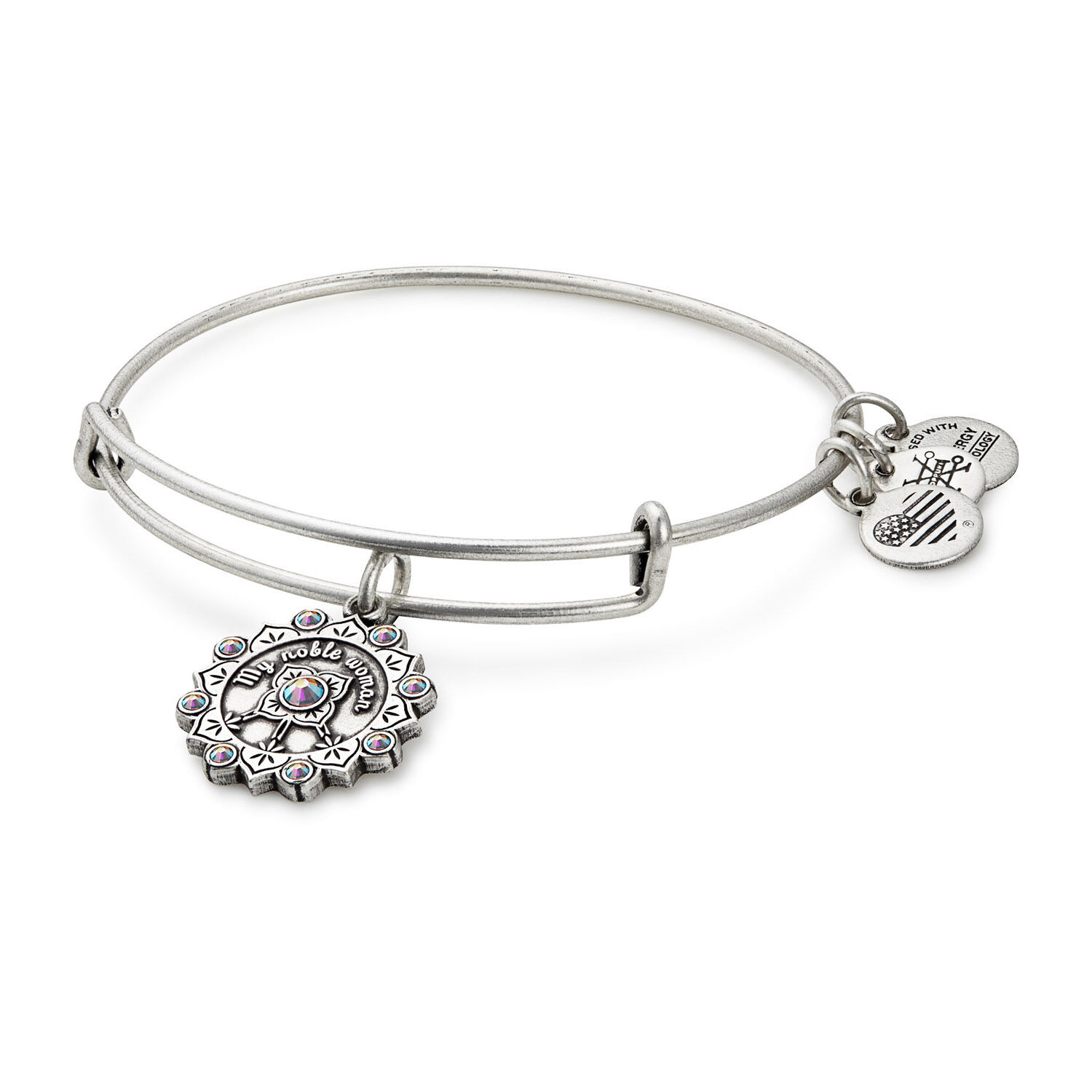 Alex and Ani Rafaelian Silver Maid of Honour Bangle
