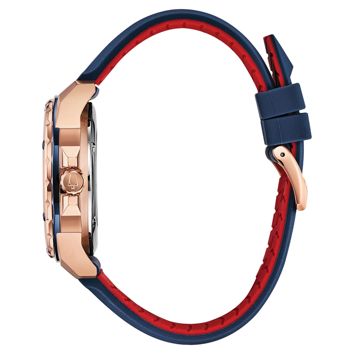 Blue bulova mens watch online