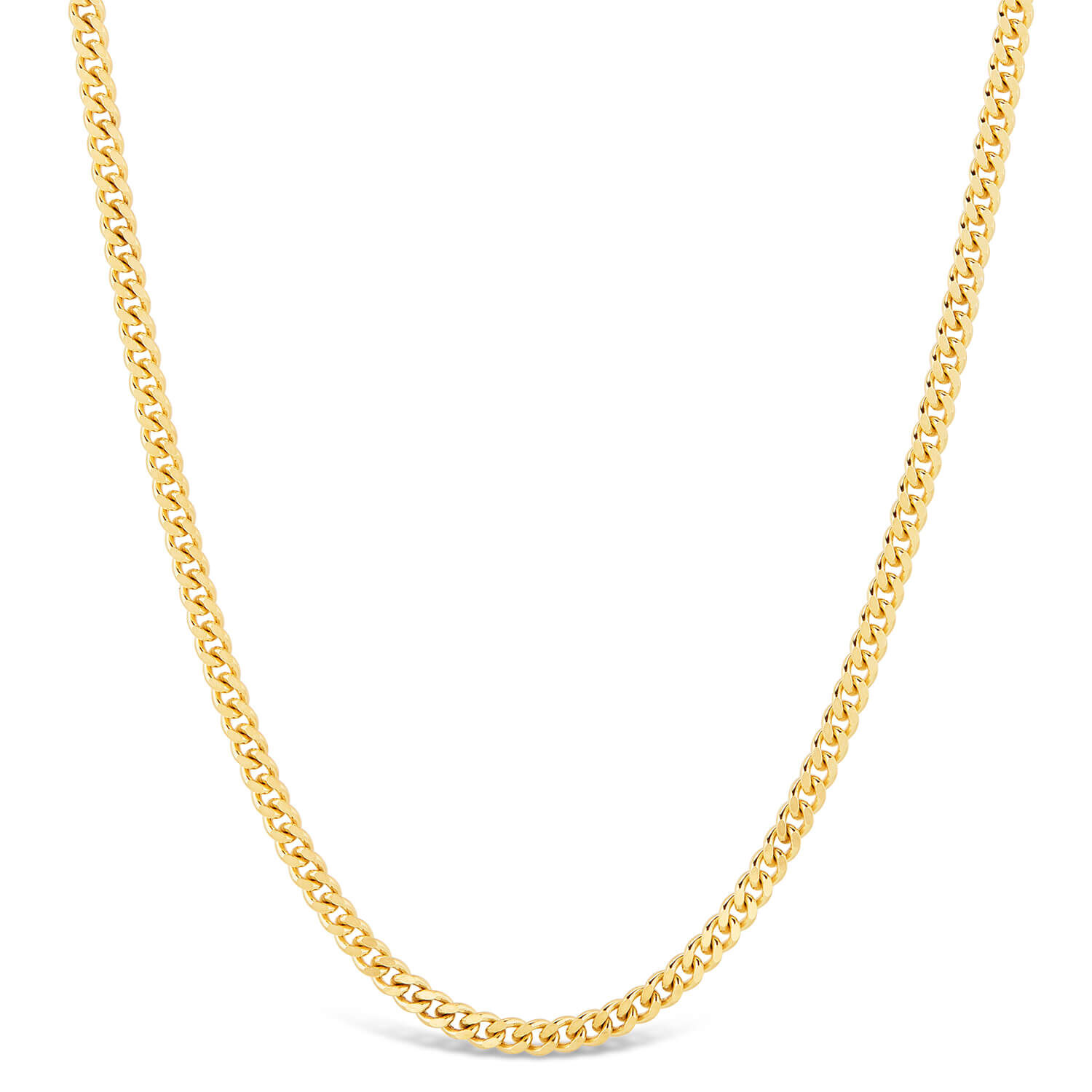 Curb chains gold deals