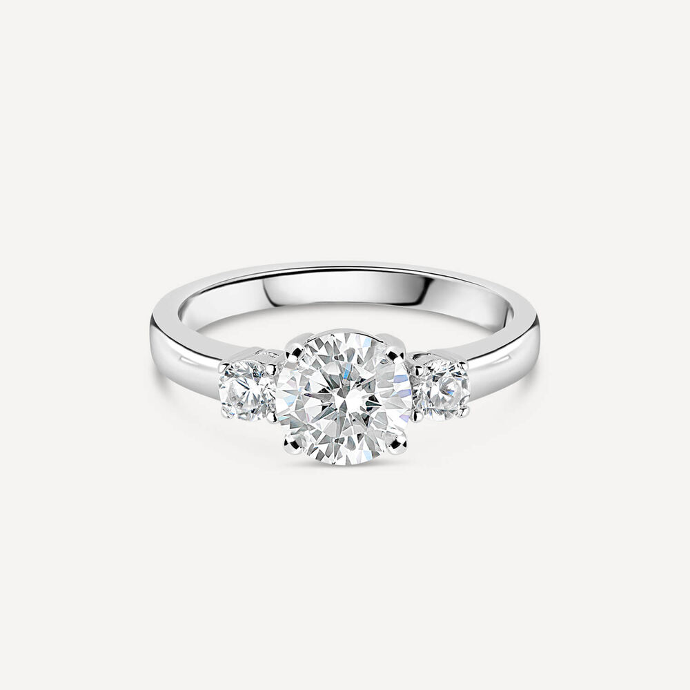 Ladies Sterling Silver Dress Ring image number 4