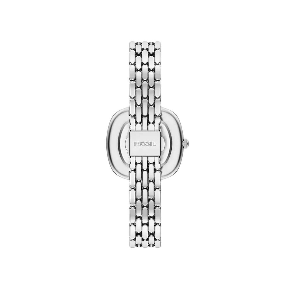 Fossil Emerson 30mm Silver Dial Steel Bracelet Watch
