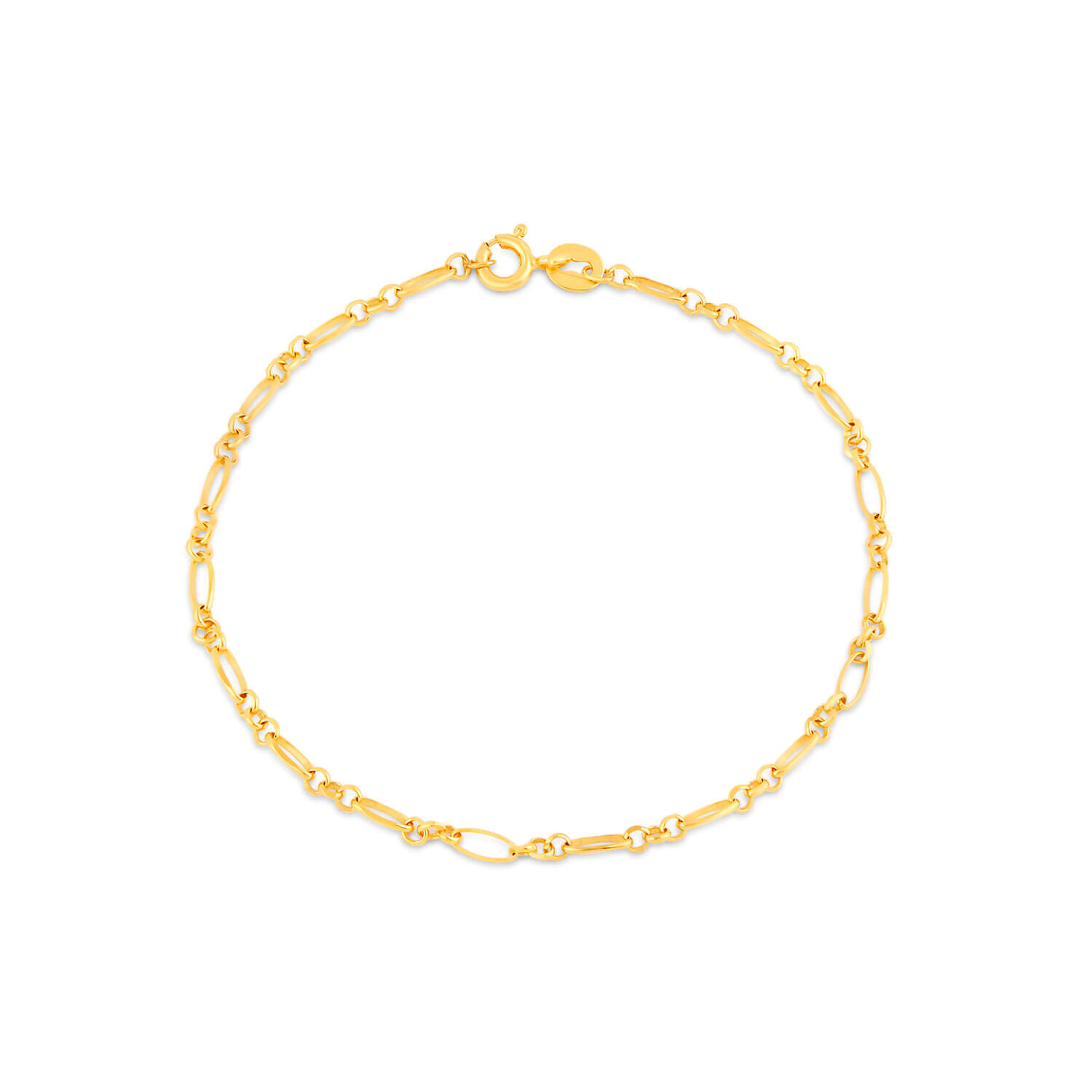 Gold diamond belcher bracelet shop