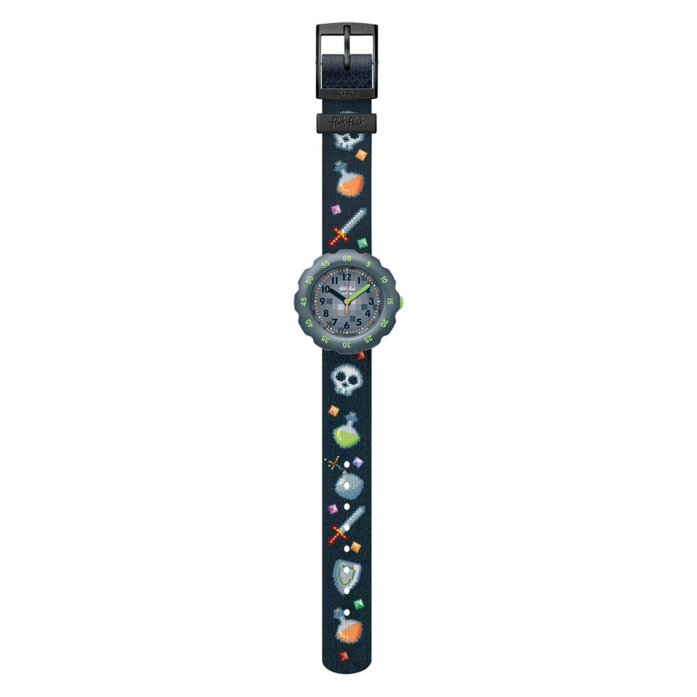 FLIK FLAK Gaming World 33.60mm Quartz Kids Watch image number 2