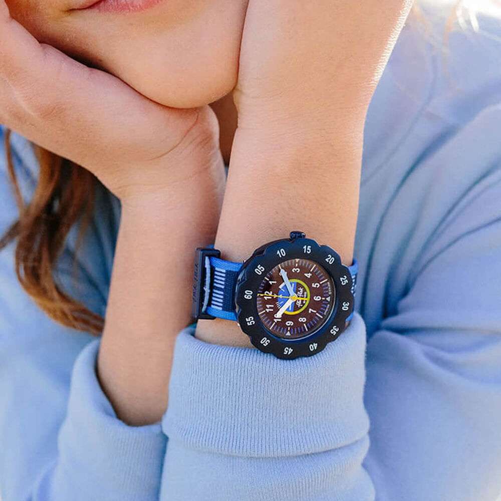 Flik Flak Take Off 32mm Quartz Kids Watch image number 4