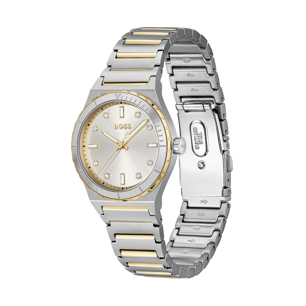 BOSS Candor 32mm Silver Dial Stainless Steel Bracelet Watch image number 1