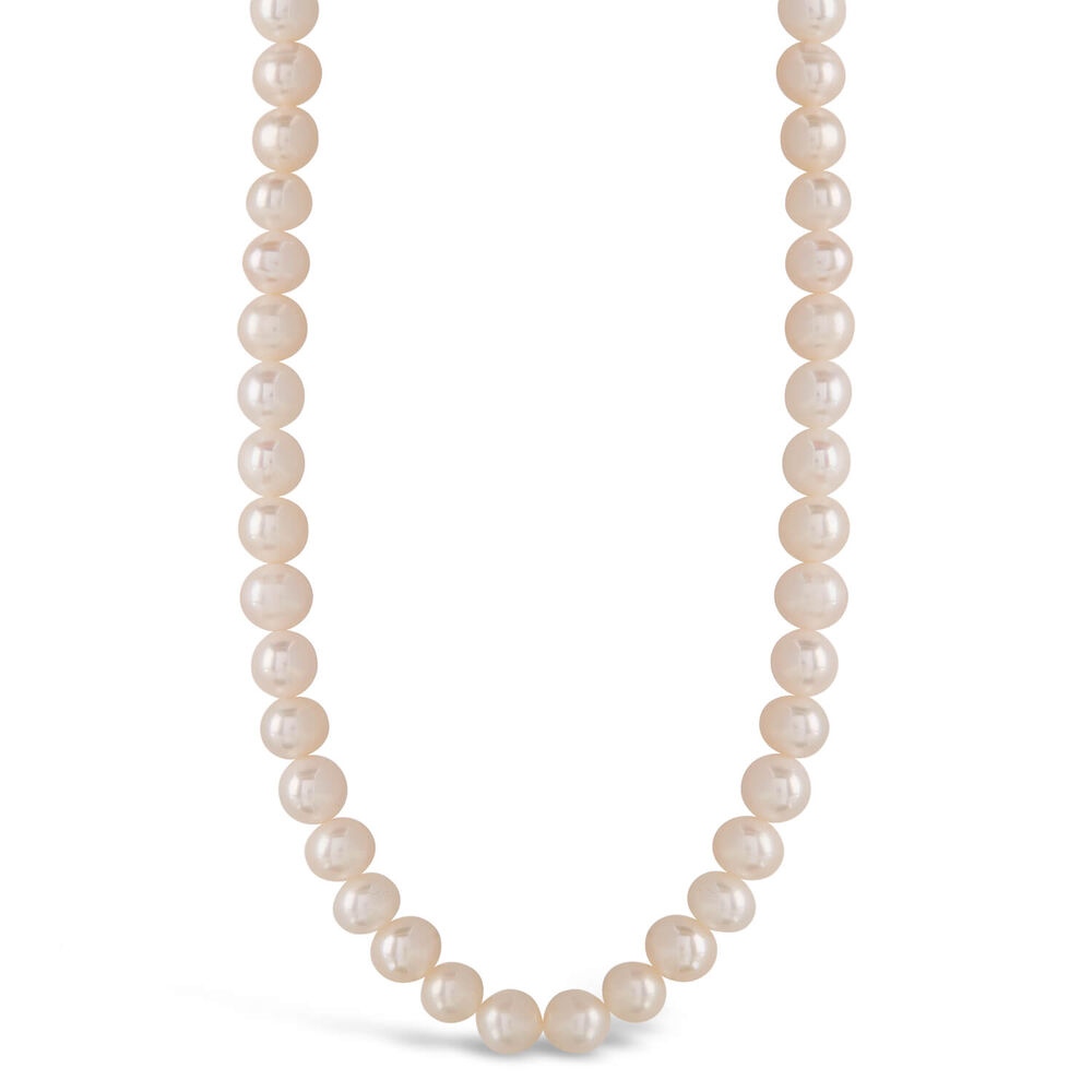 9ct Yellow Gold Freshwater Pearl Necklace image number 0