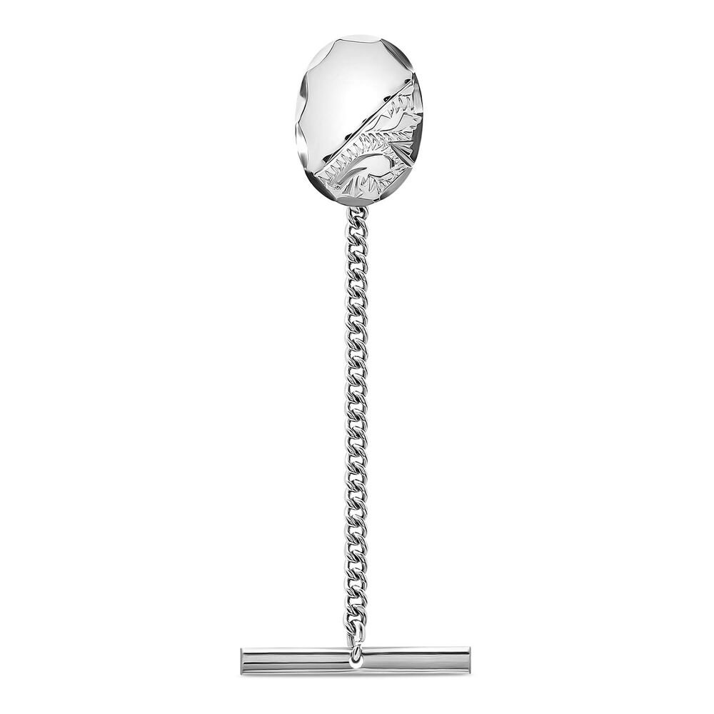 Gents Sterling Silver Tie Tack image number 0