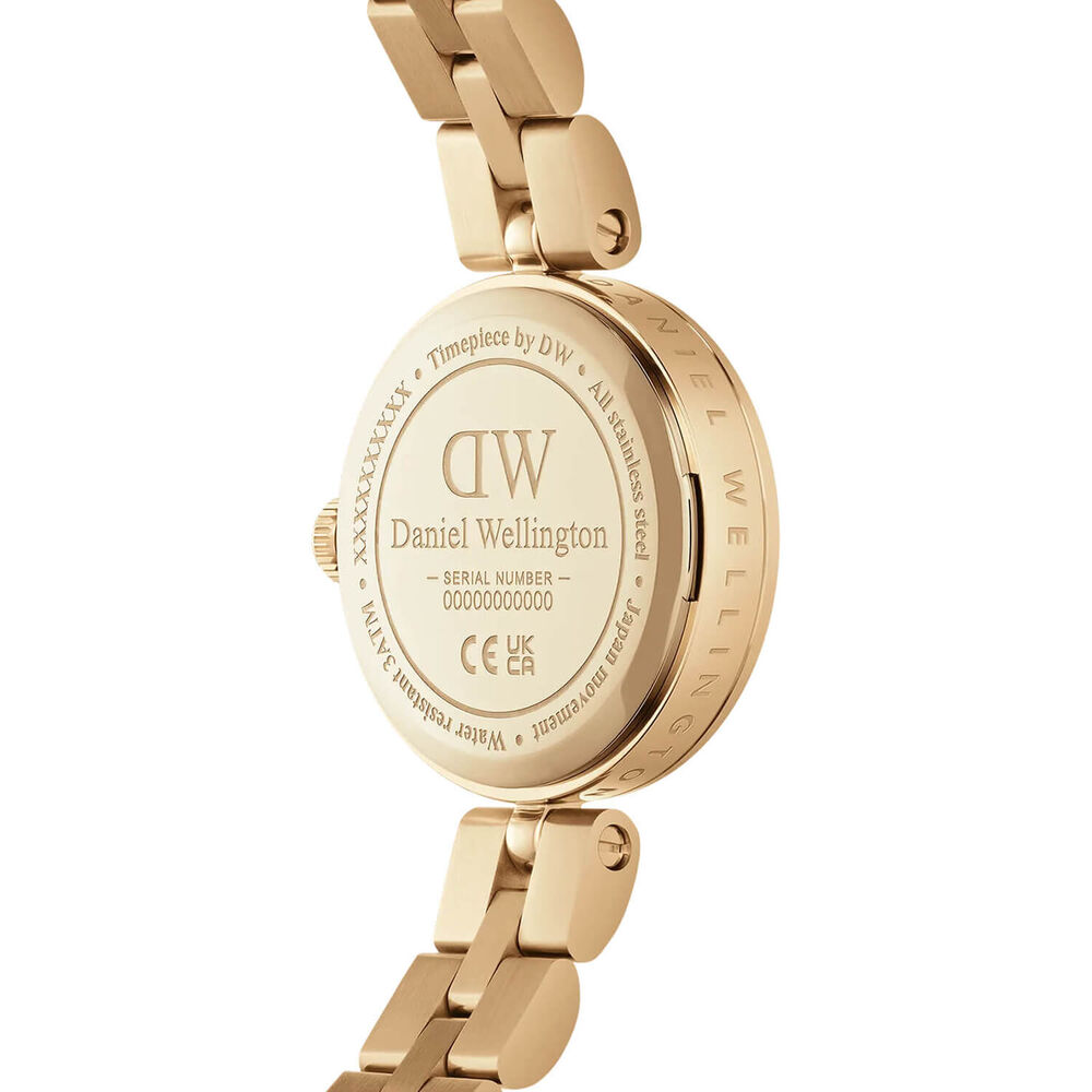 Daniel Wellington Elan Lumine 22mm White Dial Gold PVD Bracelet Watch image number 3