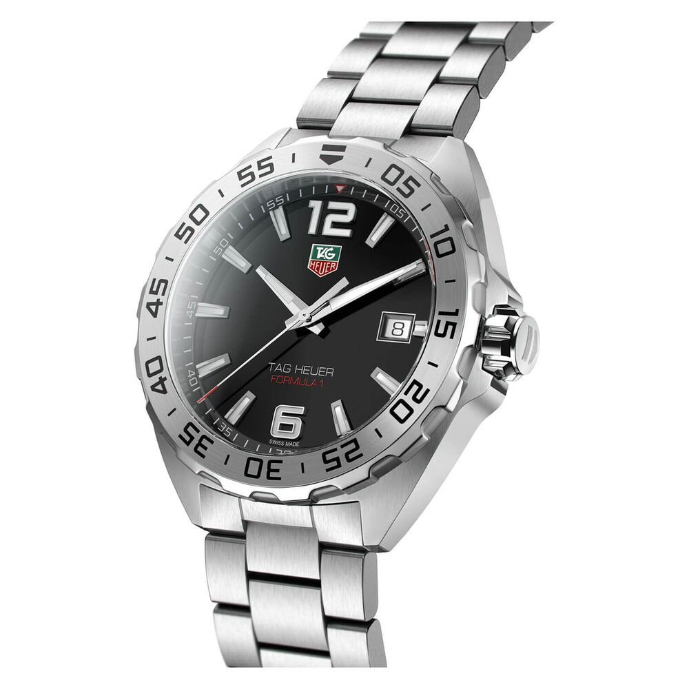 TAG Heuer Formula 1 Men's Black Dial Stainless Steel Watch image number 2