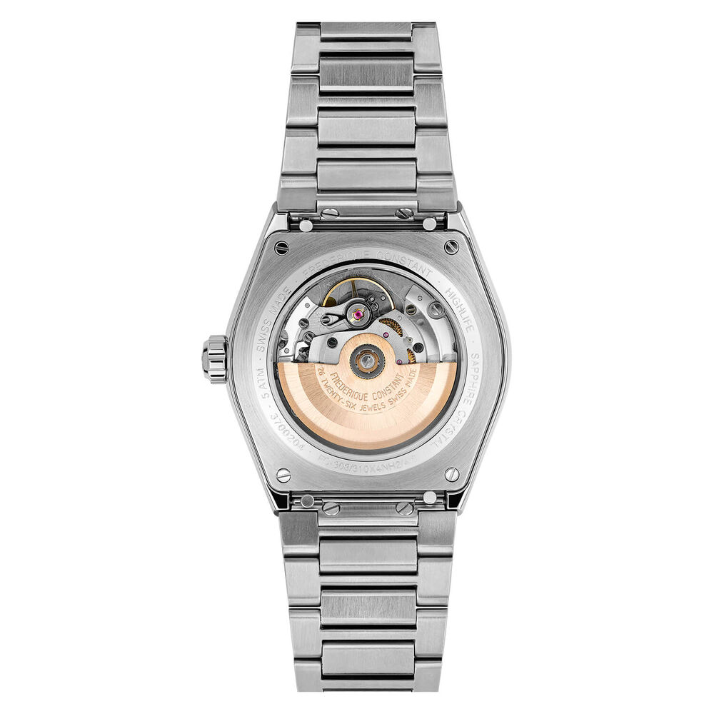 Frederique Constant Highlife COSC Automatic Blue Dial Steel Case Bracelet image number 2
