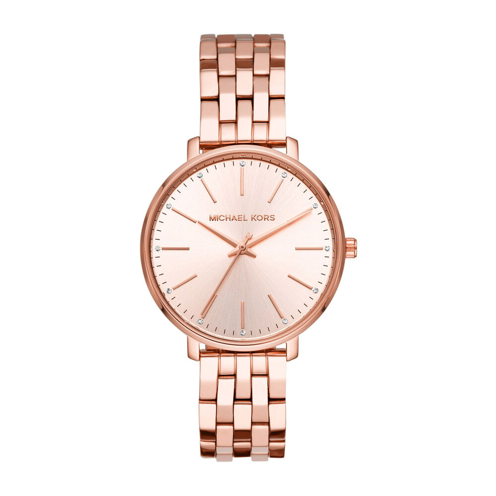 Michael Kors Pyper Rose Gold Steel 38mm Ladies' Watch