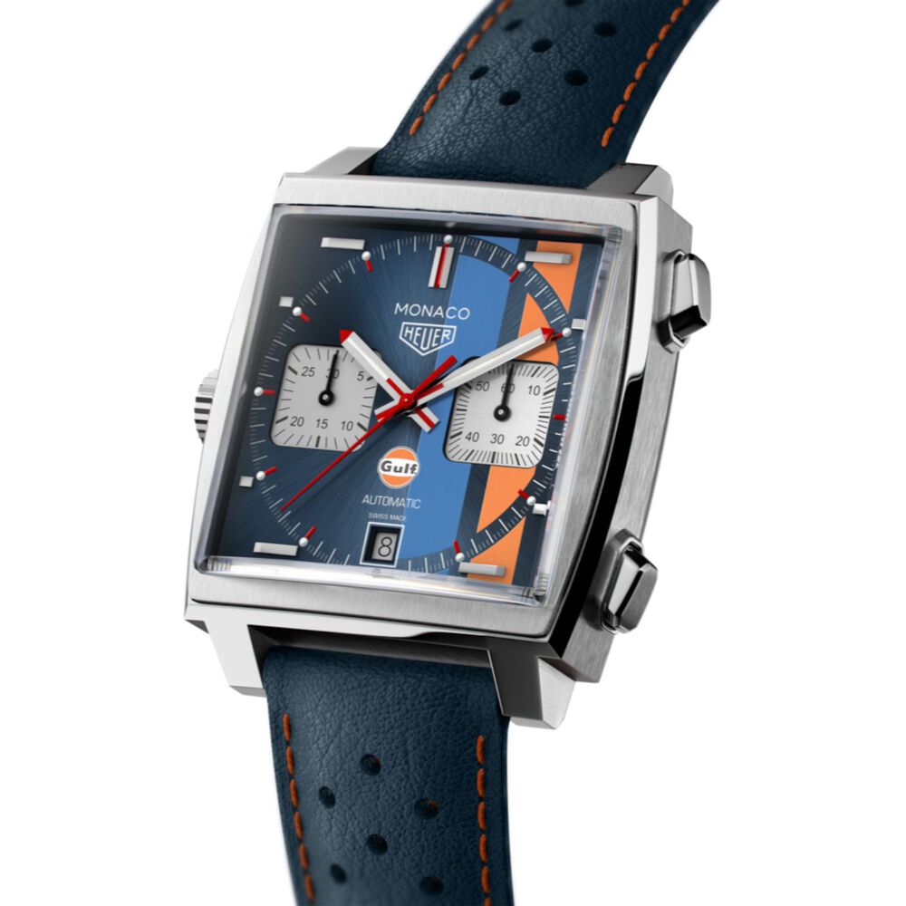 TAG Heuer Monaco Chronograph Calibre 11 Men's Watch image number 4