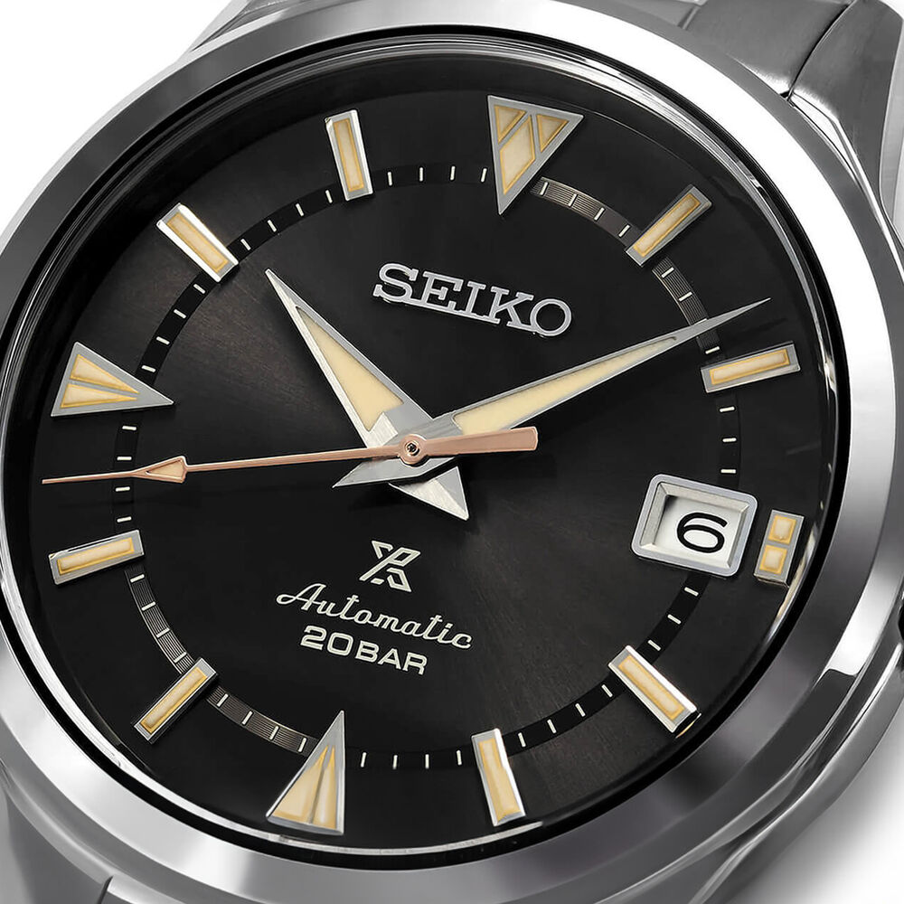 Seiko Prospex Automatic Alpinist Modern Re-Interpretation 38 Grey Dial Watch image number 2
