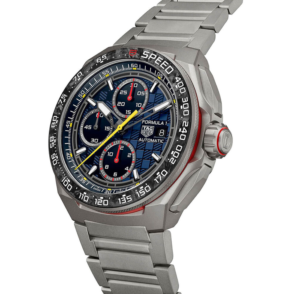 TAG Heuer Formula 1 Chronograph x Oracle Red Bull Racing 44mm Dial Titanium Bracelet Watch