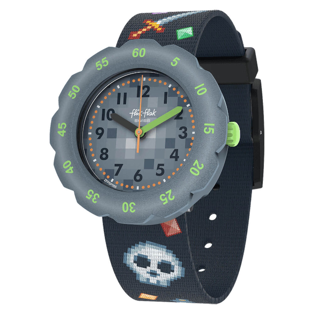 FLIK FLAK Gaming World 33.60mm Quartz Kids Watch