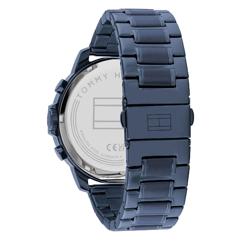 Tommy Hilfiger 50mm Blue Dial Stainless Steel Case & Bracelet image number 2