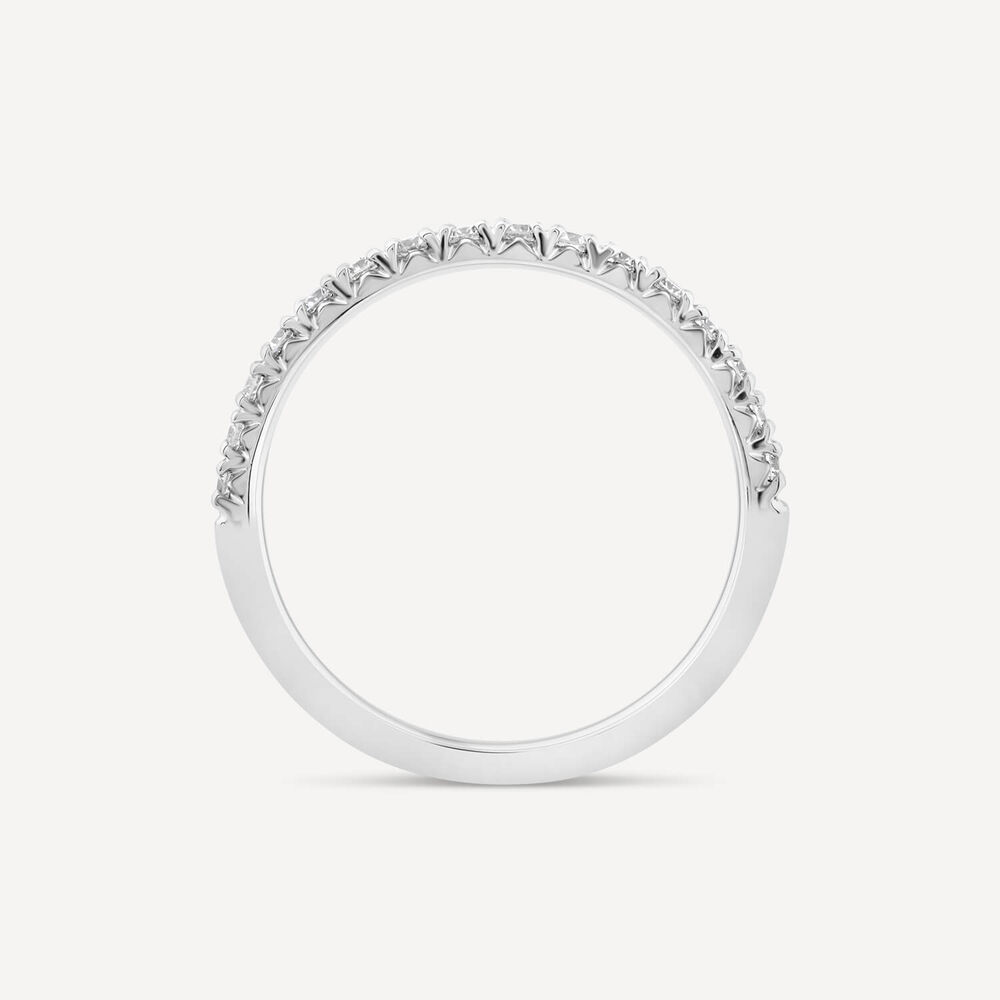 Born Platinum 0.30ct Claw Set Diamond Wedding Ring