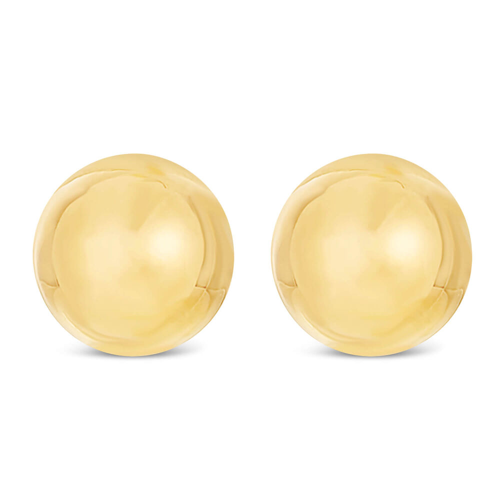 9ct Gold Stud Earrings image number 0