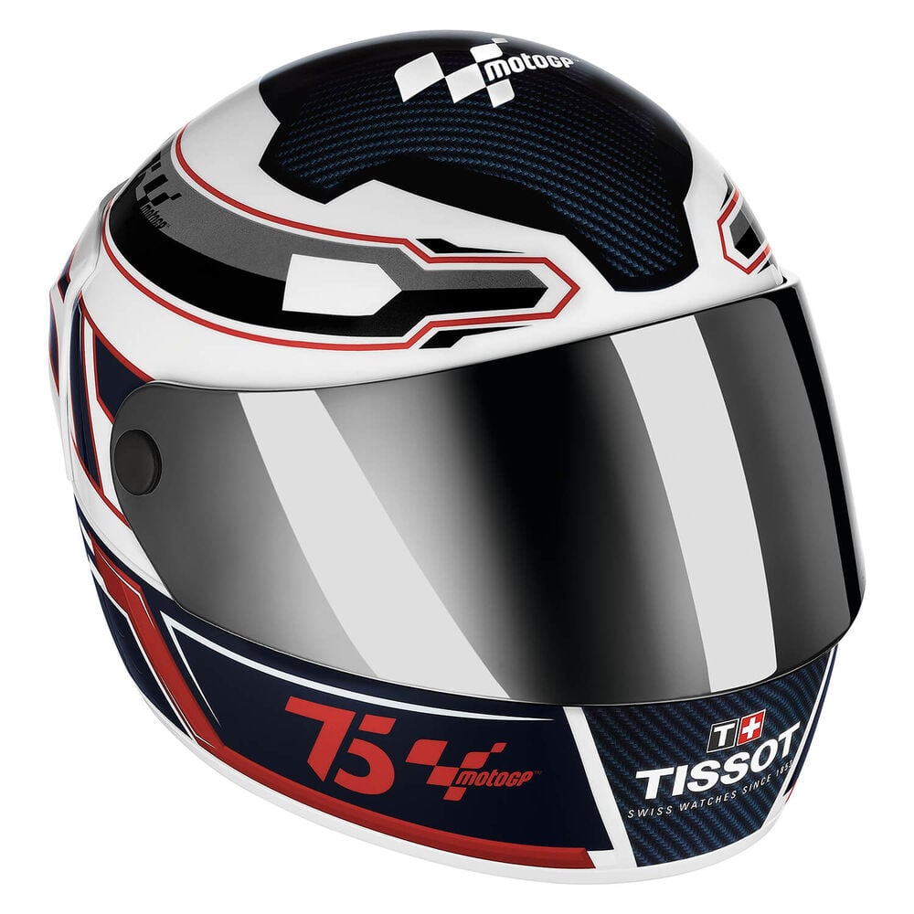 Tissot T-Race MotoGP™ Chronograph 2024 Limited Edition 45mm Blue Dial Silicon Strap Watch image number 5