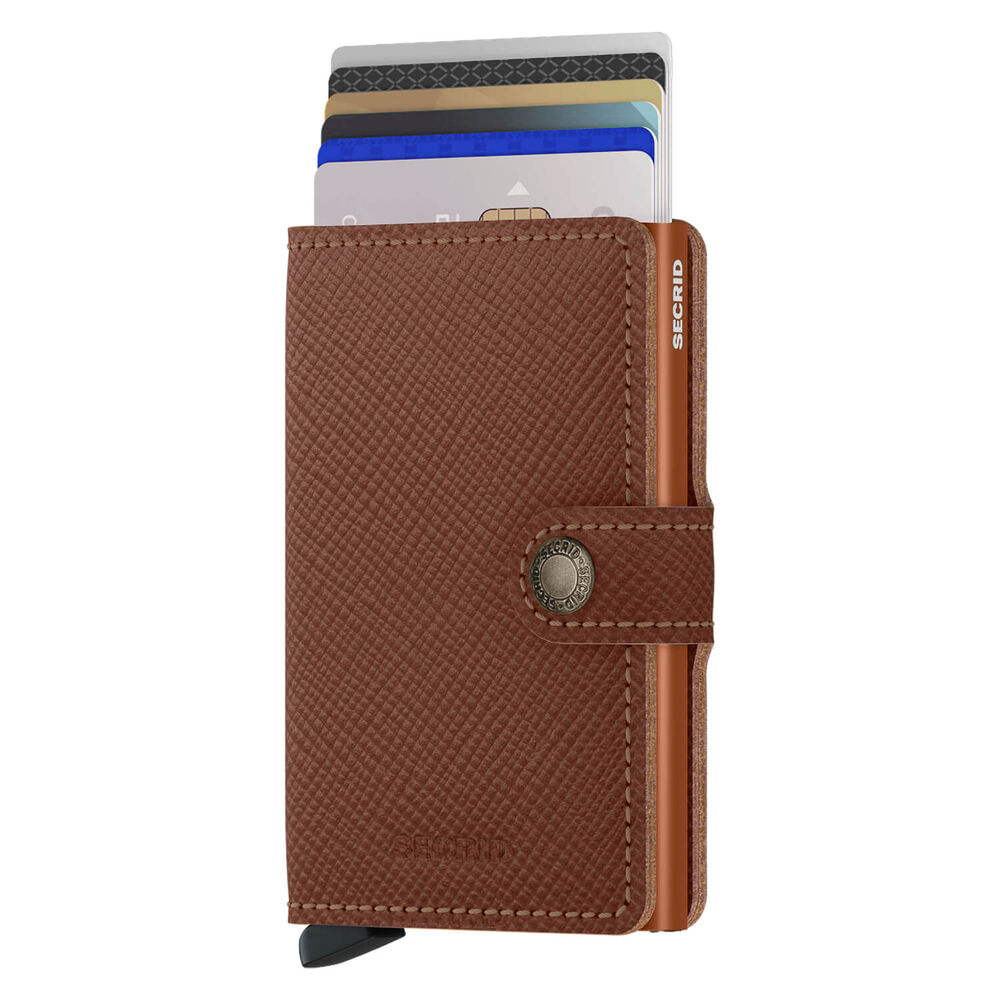 Secrid Saffiano Caramel Miniwallet