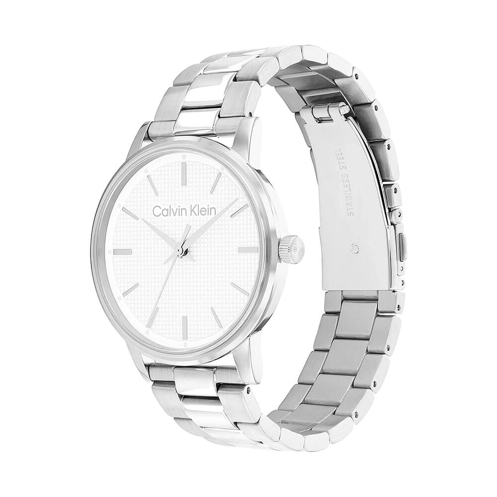Calvin Klein CK Linked 41mm White Dial Stainless Steel Bracelet Watch image number 1