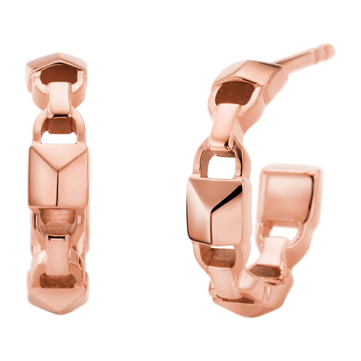 Michael kors rose gold earrings sale online