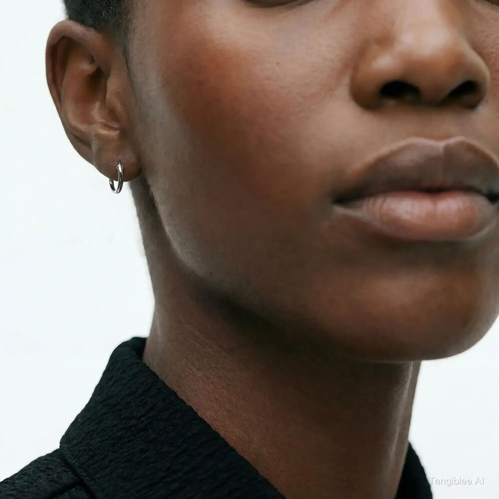 Sterling Silver Small Hoop Earrings