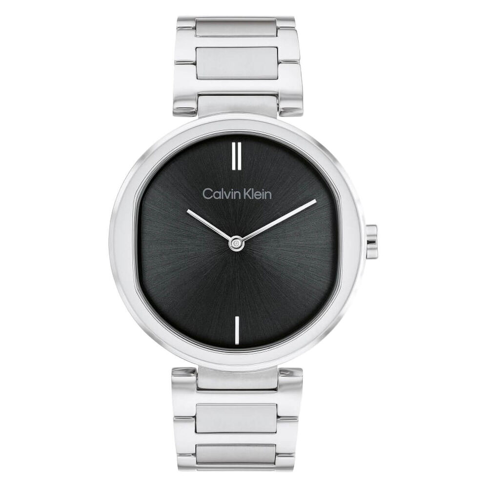 Calvin Klein Sensation 36mm Black Sunray Dial Bracelet Watch
