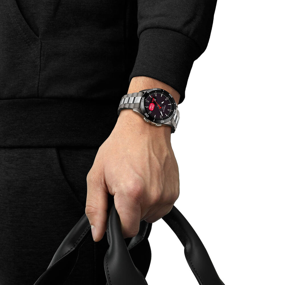 Tissot T-Touch Connect Sport 43.75mm Black Dial Steel Bracelet Watch image number 5