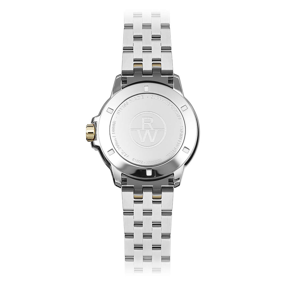 Raymond Weil Tango Classic 41mm White Dial Two-Tone Steel Bracelet Watch image number 1