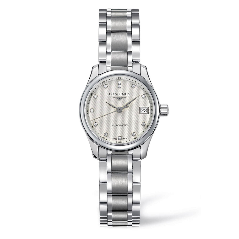 Longines Master Collection Automatic Ladies' Diamond White Dial Stainless Steel Watch