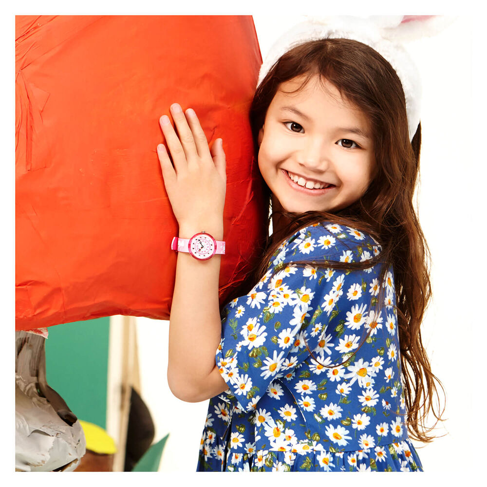 Flik Flak So Cute Kids 30mm Quartz Rabbits Watch image number 3