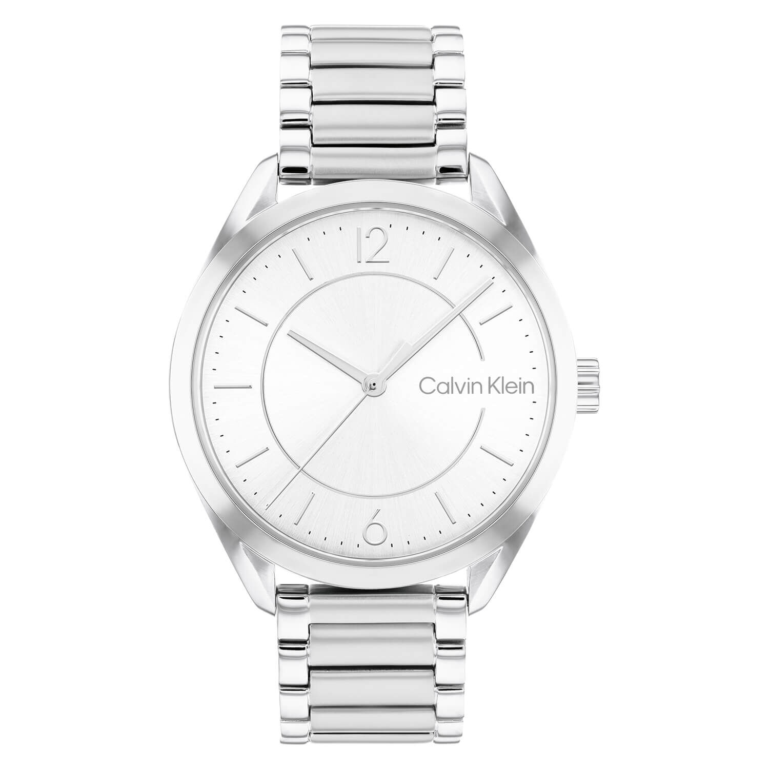 Calvin klein silver sale watch
