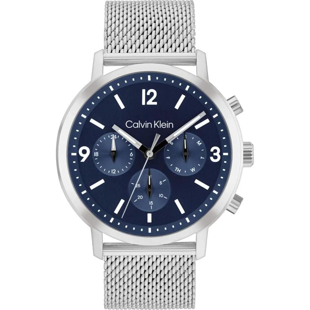 Calvin Klein Gauge 44mm Blue Dial Stainless Steel Bracelet Watch image number 0