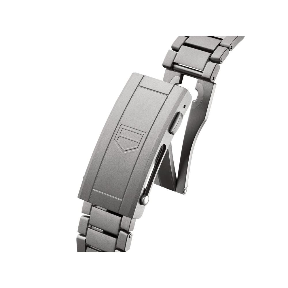 TAG Heuer Aquaracer Professional 500 Date 42mm Blue Details Titanium Bracelet Watch