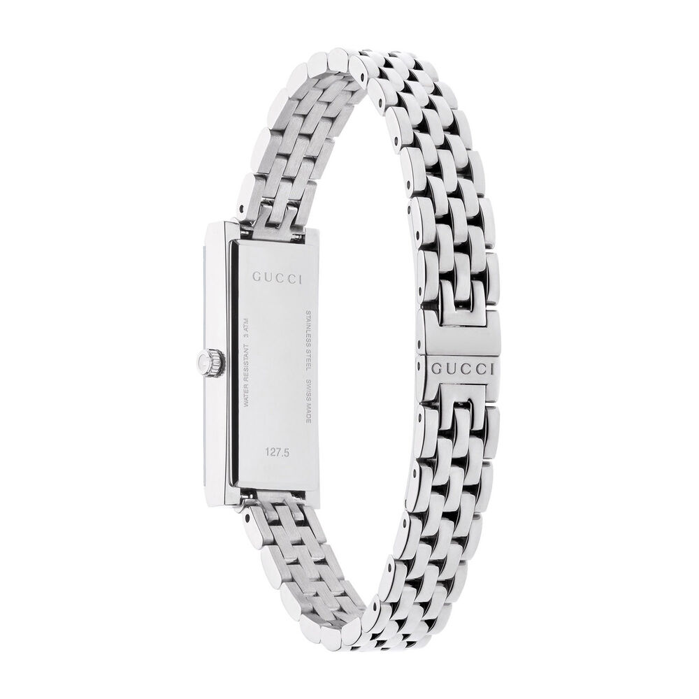 Gucci G-Frame Small Rectangular Black Dial Ladies Watch