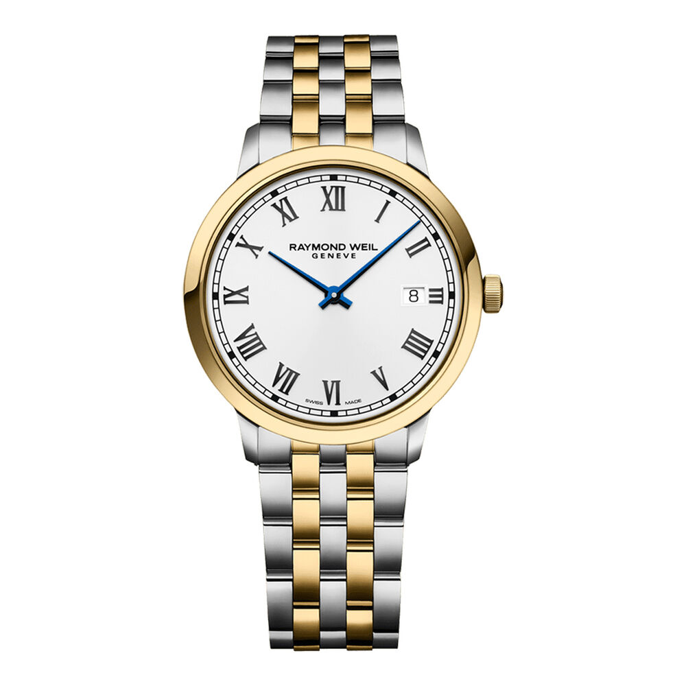 Raymond Weil Toccata Silver Dial Two Tone 39mm Mens Watch image number 0